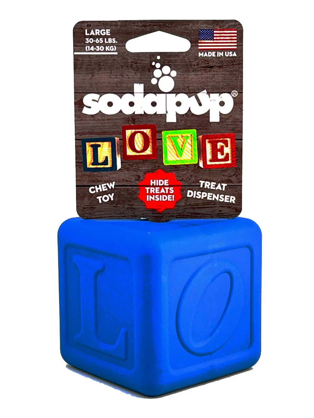 Love Cube eDispenser Durable Rubber Chew Toy & Treat Dispenser - Image 7