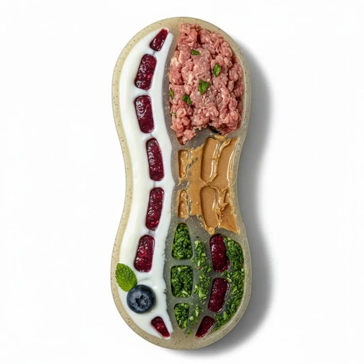 Peanut eChew Ultra Durable Nylon Dog Chew Toy - Image 2
