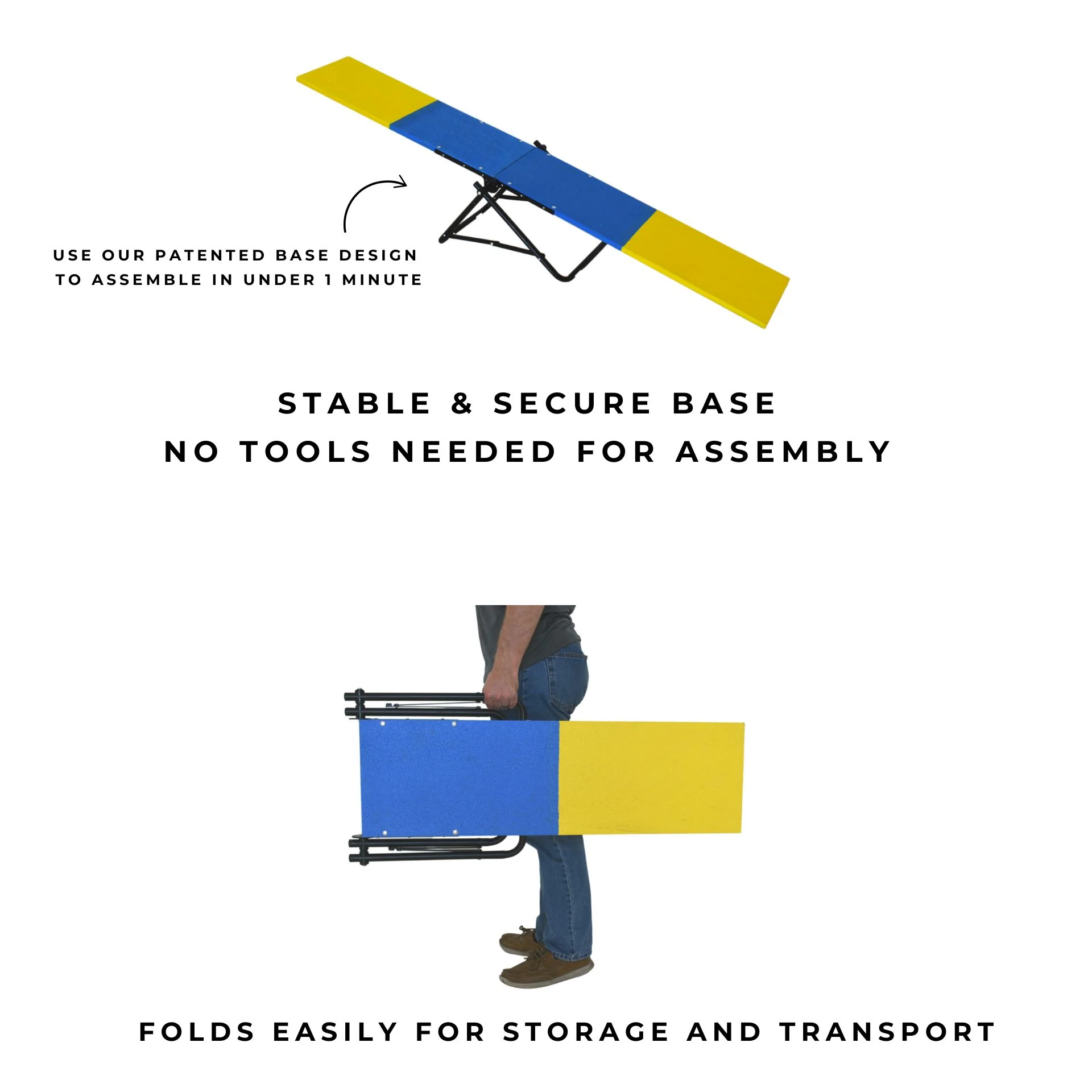 [Restock expected mid June] Better Sporting Dogs Practice See Saw – Fully Assembled Practice Teeter for Dog Agility Training - Image 5